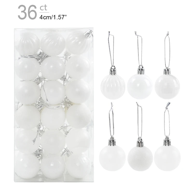 NordGlanz™ – Weihnachtskugel-Set für festliche Bäume