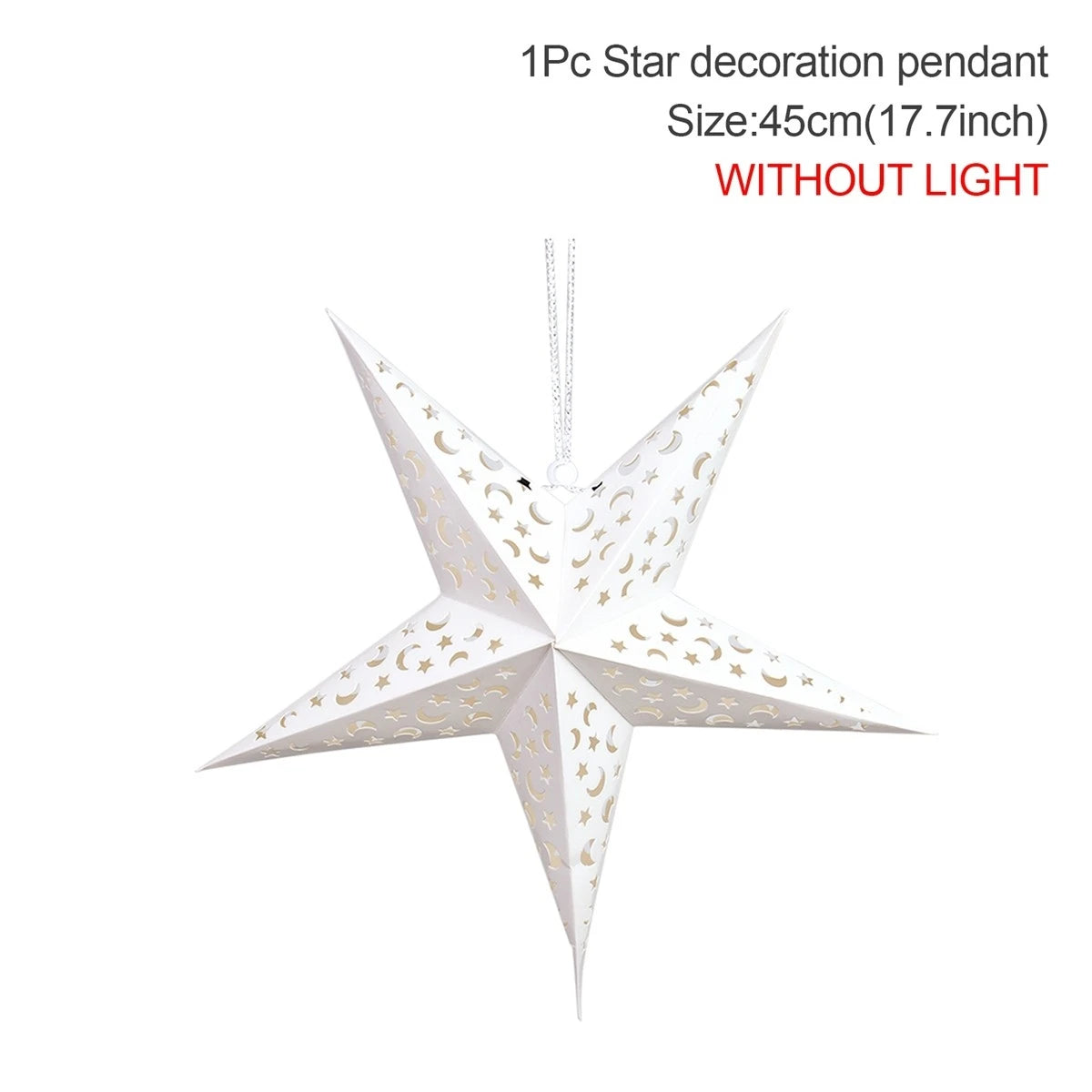 Nordic Glow – Papierstern-Lampe 2025