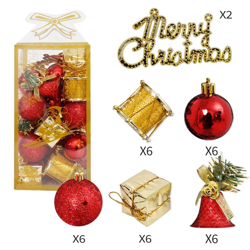 LumiBalls™ – Edles Weihnachtskugel-Set in festlichen Farben