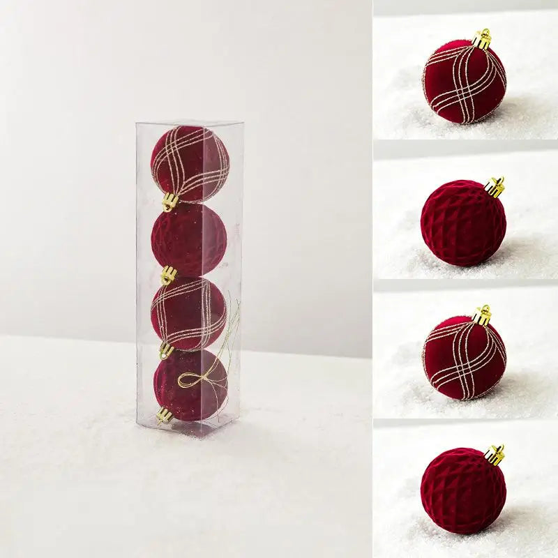 LumiBalls™ – Edles Weihnachtskugel-Set in festlichen Farben
