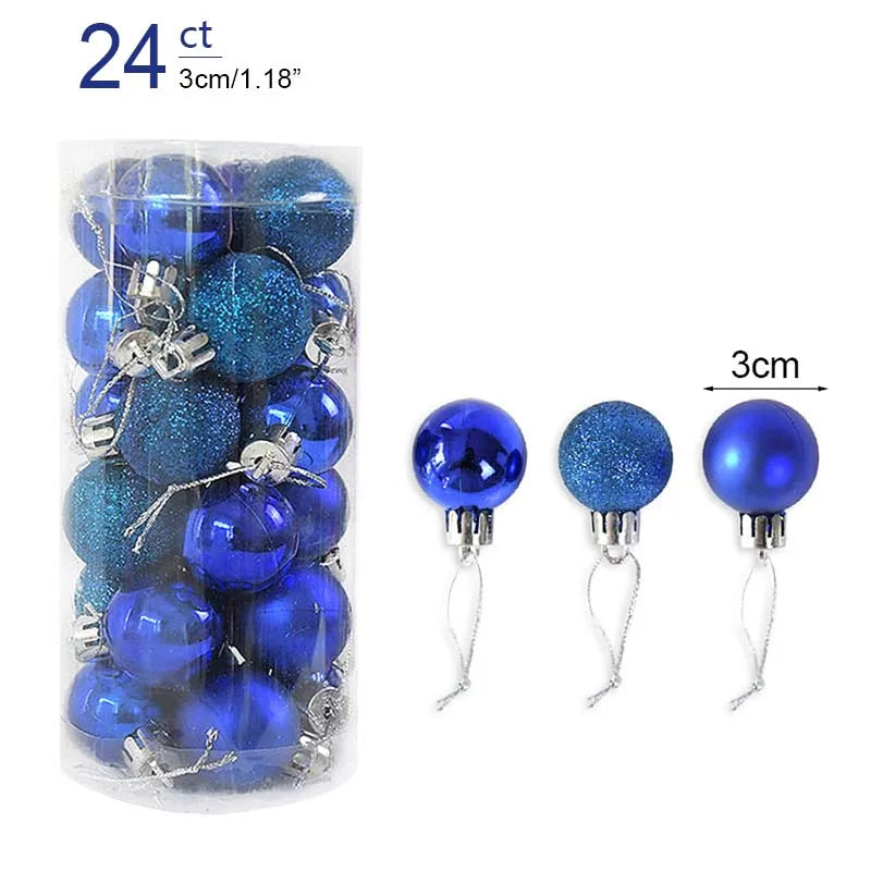 NordGlanz™ – Weihnachtskugel-Set für festliche Bäume