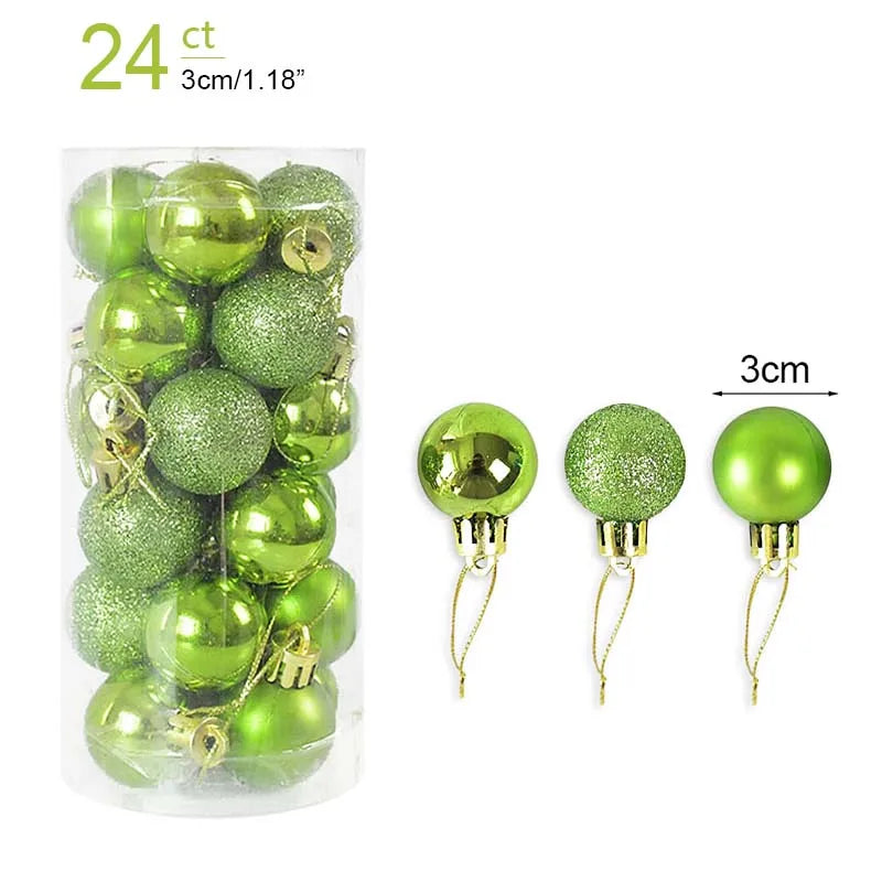 NordGlanz™ – Weihnachtskugel-Set für festliche Bäume