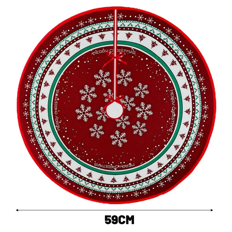 Weihnachtsbaumunterlage 59 cm – Festlicher Baumrock für Weihnachten