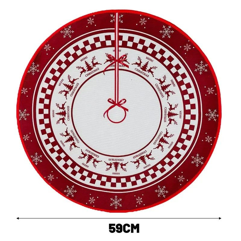 Weihnachtsbaumunterlage 59 cm – Festlicher Baumrock für Weihnachten