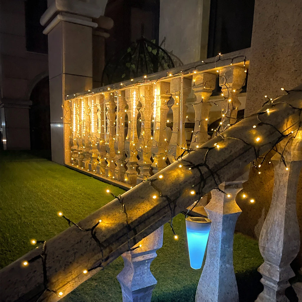 Wasserfeste LED Lichterkette für Garten – Weihnachts- & Festtagsdeko
