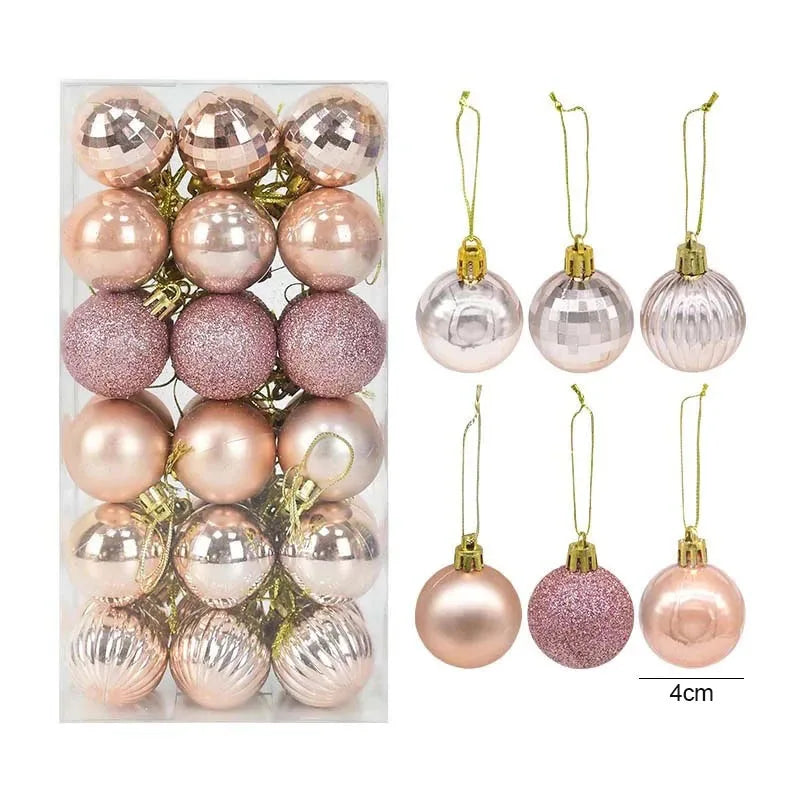 NordGlanz™ – Weihnachtskugel-Set für festliche Bäume