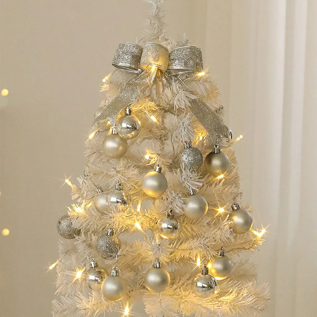 WinterDream – Weißer PVC-Weihnachtsbaum
