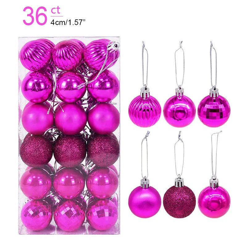 NordGlanz™ – Weihnachtskugel-Set für festliche Bäume