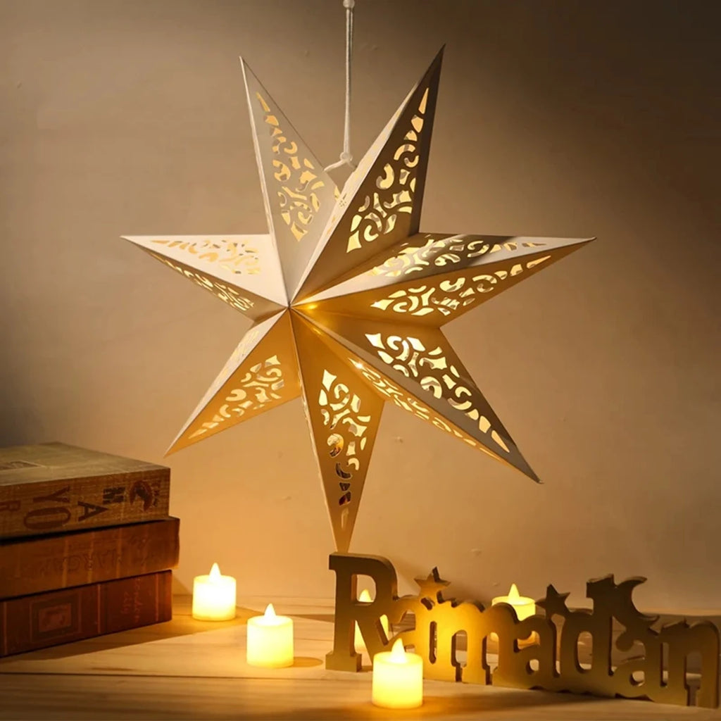 Nordic Glow – Papierstern-Lampe 2025
