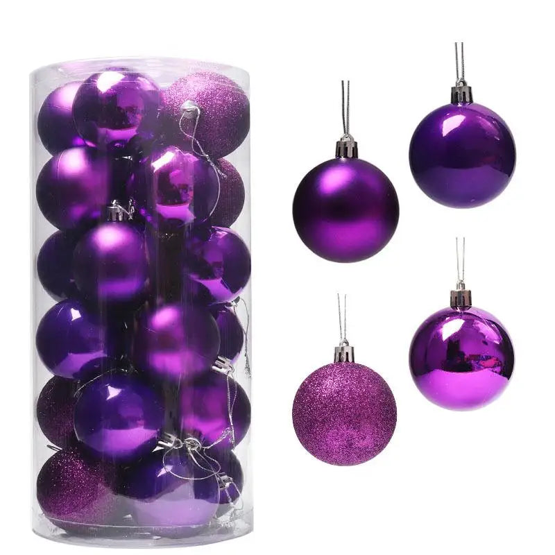 LumiBalls™ – Edles Weihnachtskugel-Set in festlichen Farben