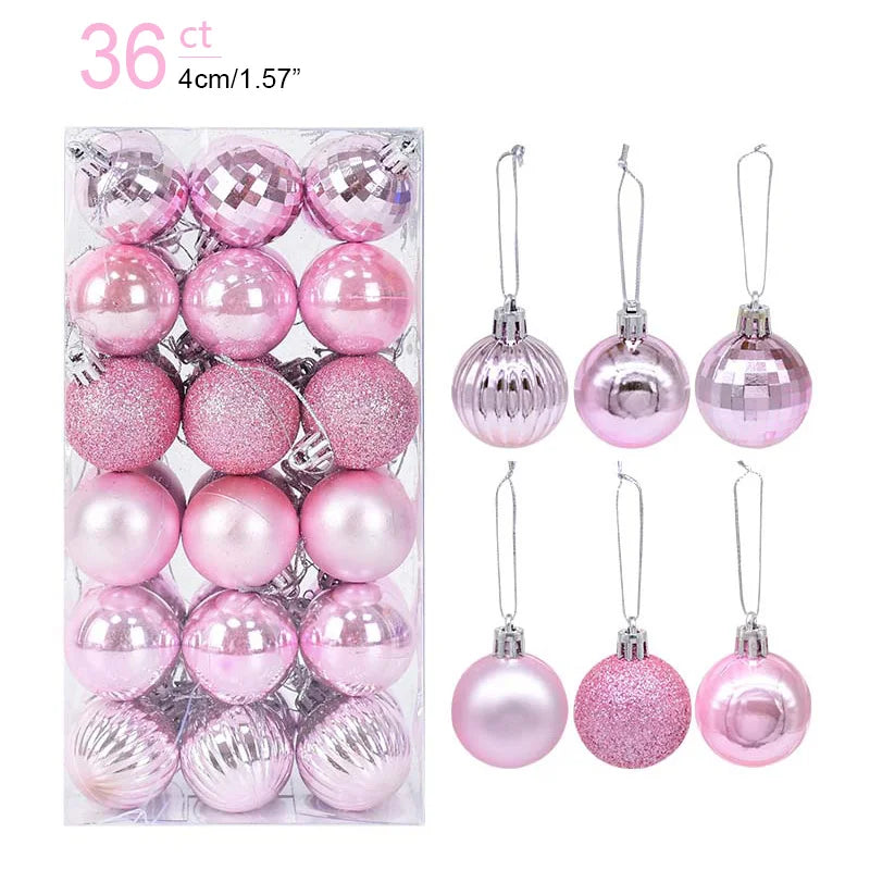 NordGlanz™ – Weihnachtskugel-Set für festliche Bäume