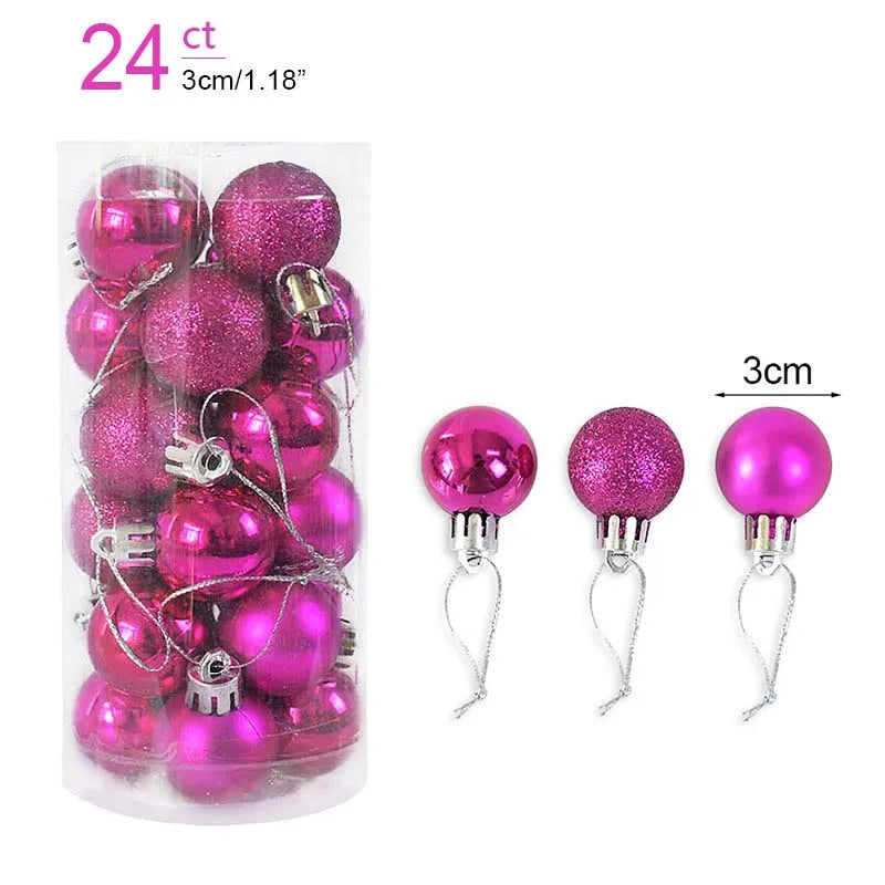 NordGlanz™ – Weihnachtskugel-Set für festliche Bäume