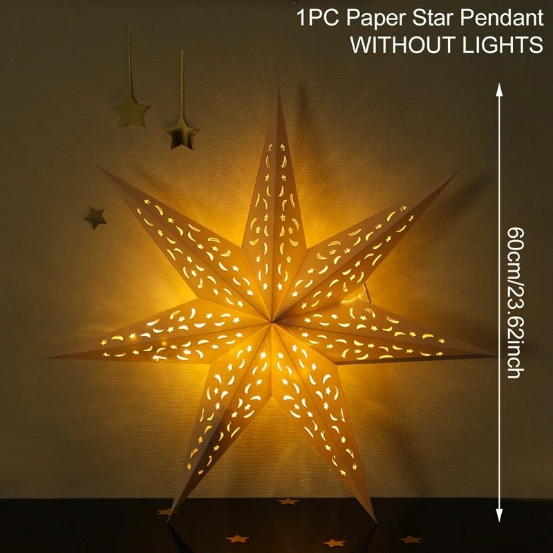 Nordic Glow – Papierstern-Lampe 2025