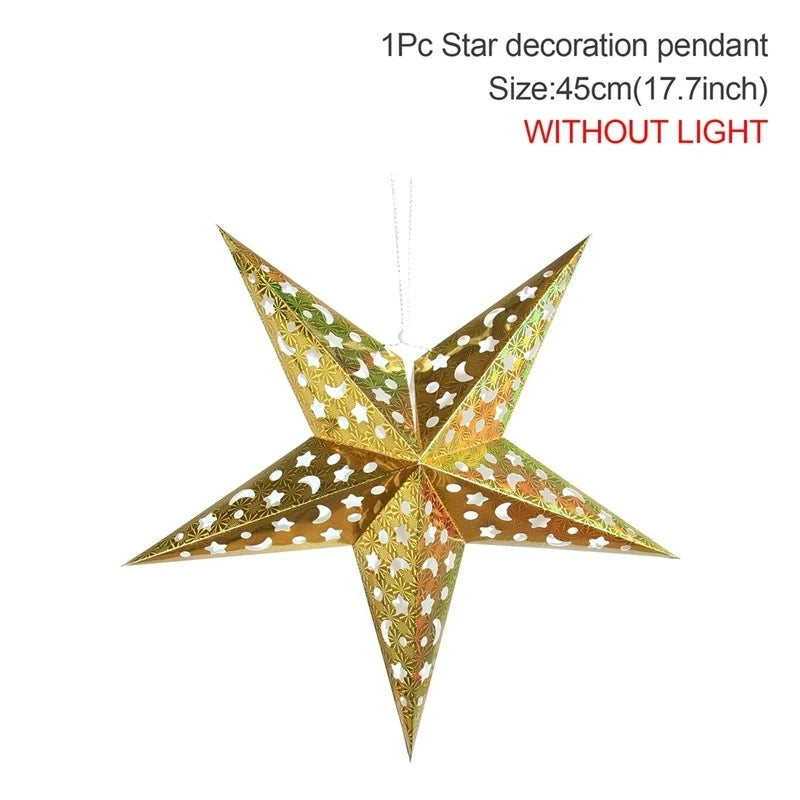 Nordic Glow – Papierstern-Lampe 2025