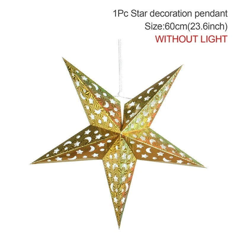 Nordic Glow – Papierstern-Lampe 2025