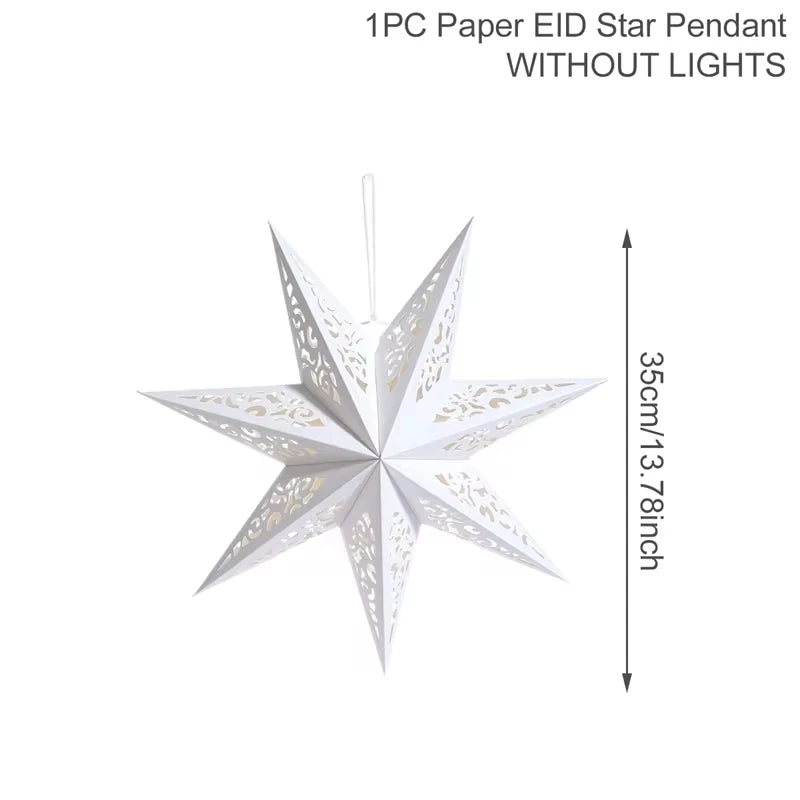 Nordic Glow – Papierstern-Lampe 2025