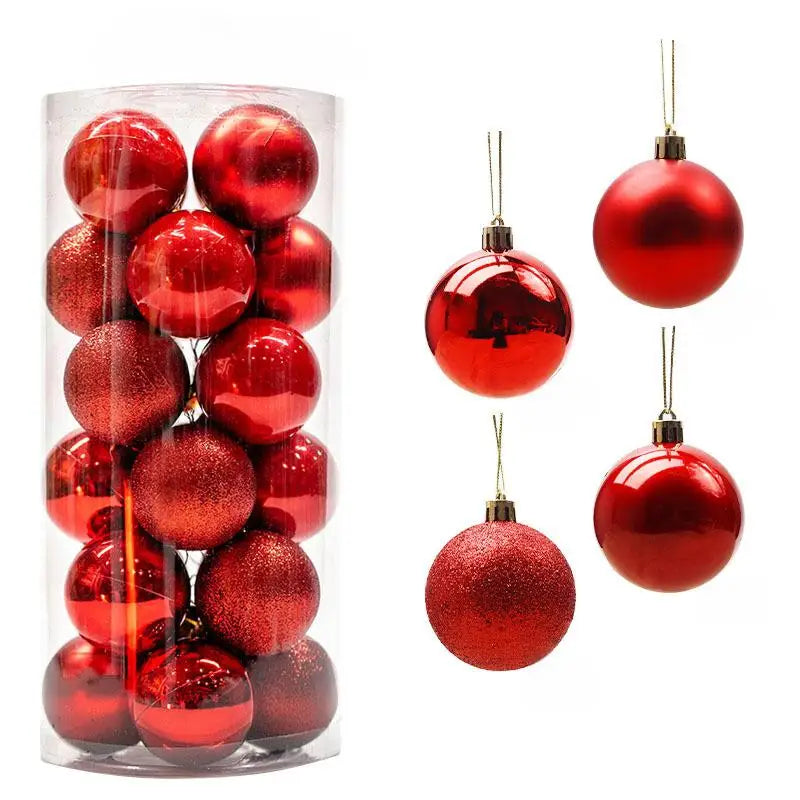 LumiBalls™ – Edles Weihnachtskugel-Set in festlichen Farben