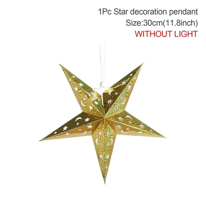 Nordic Glow – Papierstern-Lampe 2025