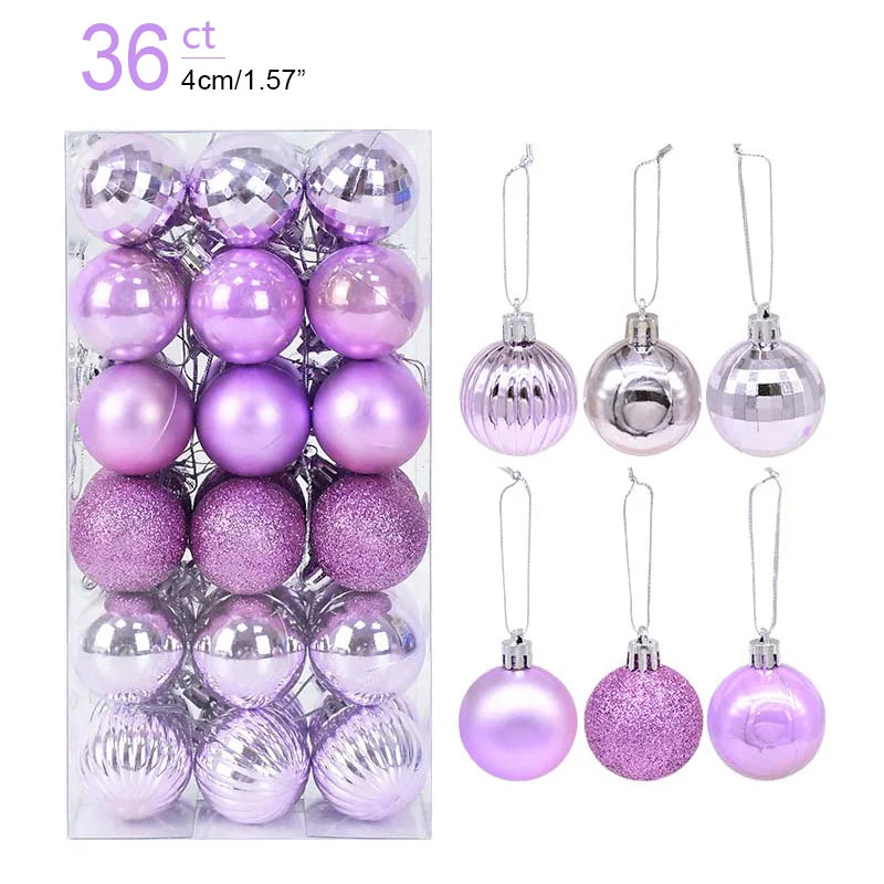 NordGlanz™ – Weihnachtskugel-Set für festliche Bäume