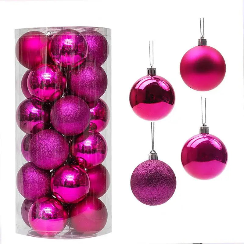 LumiBalls™ – Edles Weihnachtskugel-Set in festlichen Farben