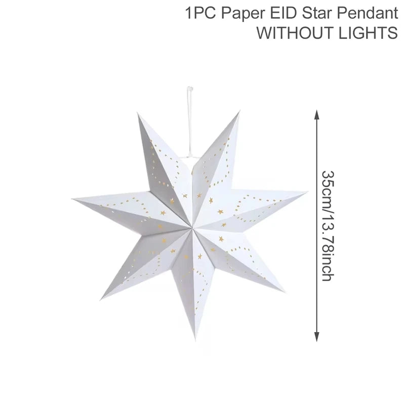 Nordic Glow – Papierstern-Lampe 2025