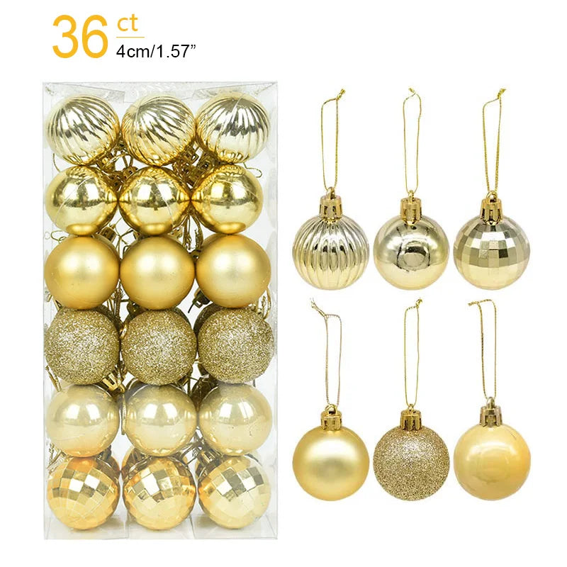 NordGlanz™ – Weihnachtskugel-Set für festliche Bäume