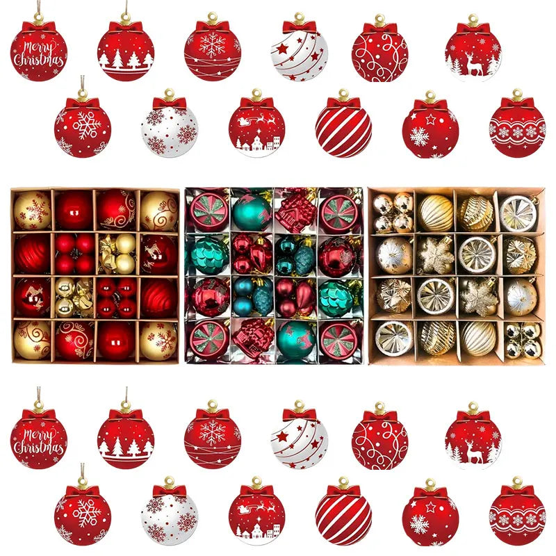LumiBalls™ – Edles Weihnachtskugel-Set in festlichen Farben