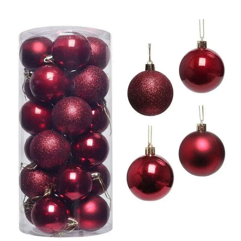 LumiBalls™ – Edles Weihnachtskugel-Set in festlichen Farben
