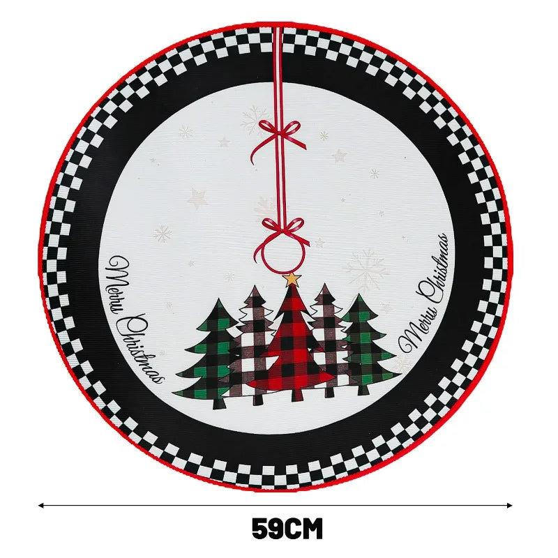 Weihnachtsbaumunterlage 59 cm – Festlicher Baumrock für Weihnachten