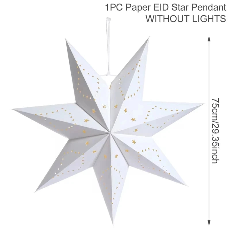 Nordic Glow – Papierstern-Lampe 2025