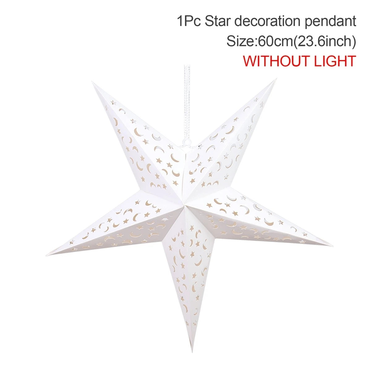 Nordic Glow – Papierstern-Lampe 2025