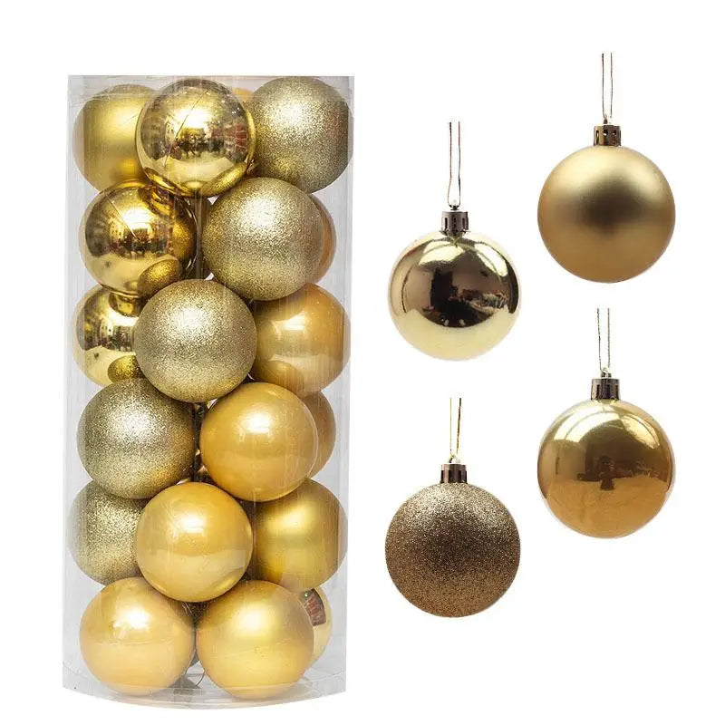 LumiBalls™ – Edles Weihnachtskugel-Set in festlichen Farben