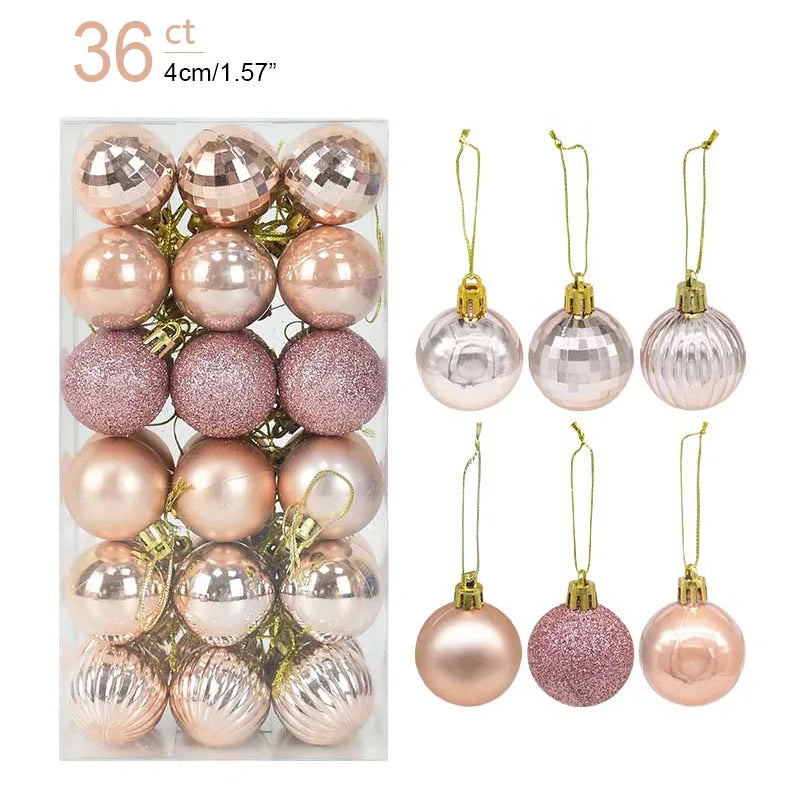 NordGlanz™ – Weihnachtskugel-Set für festliche Bäume
