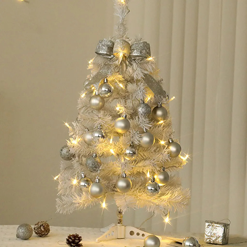 WinterDream – Weißer PVC-Weihnachtsbaum