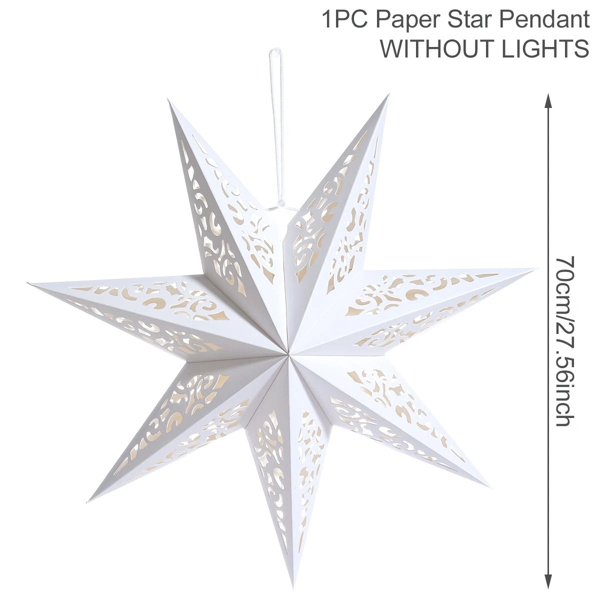Nordic Glow – Papierstern-Lampe 2025