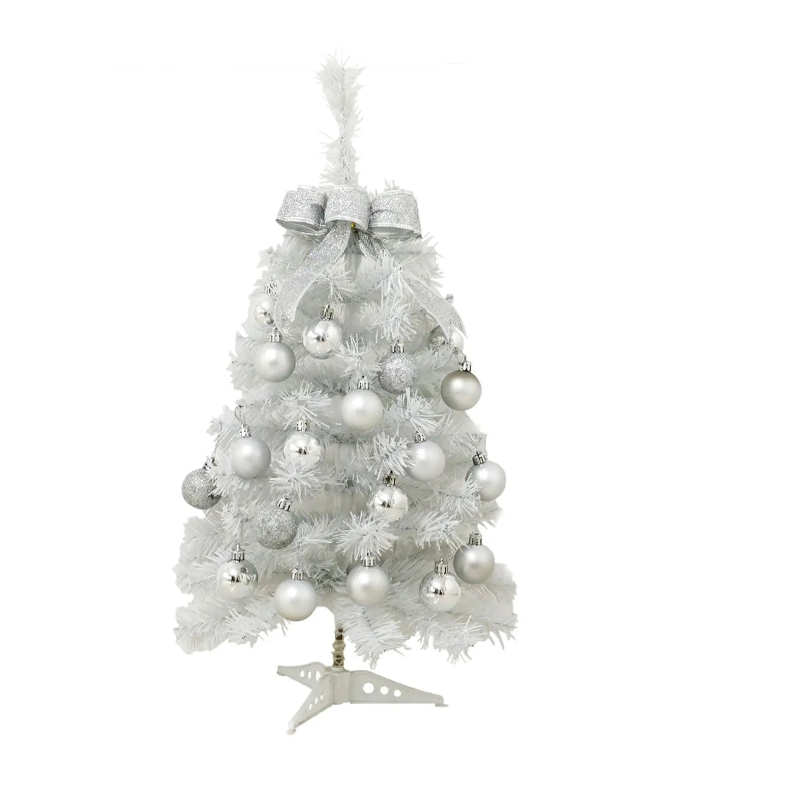 WinterDream – Weißer PVC-Weihnachtsbaum