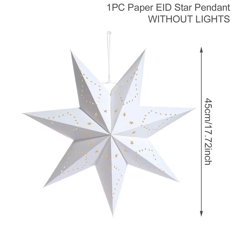Nordic Glow – Papierstern-Lampe 2025