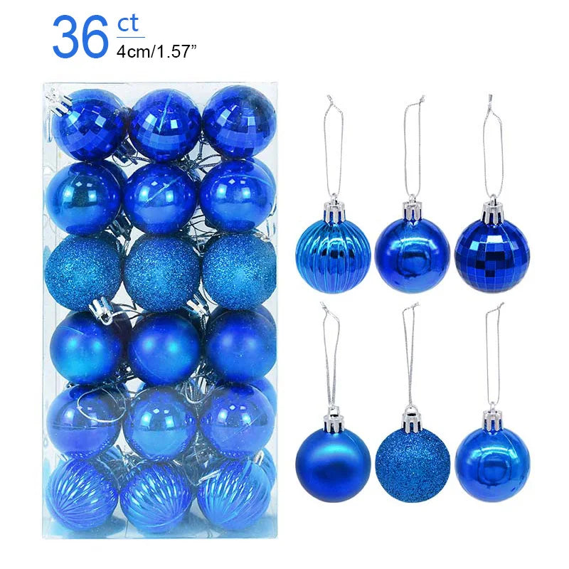 NordGlanz™ – Weihnachtskugel-Set für festliche Bäume
