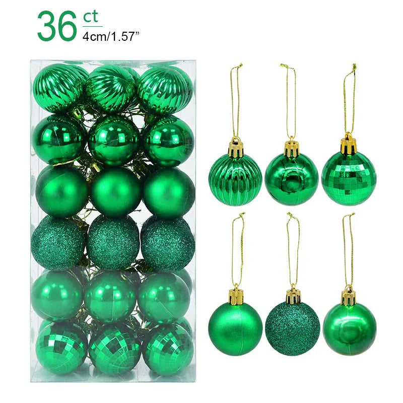 NordGlanz™ – Weihnachtskugel-Set für festliche Bäume