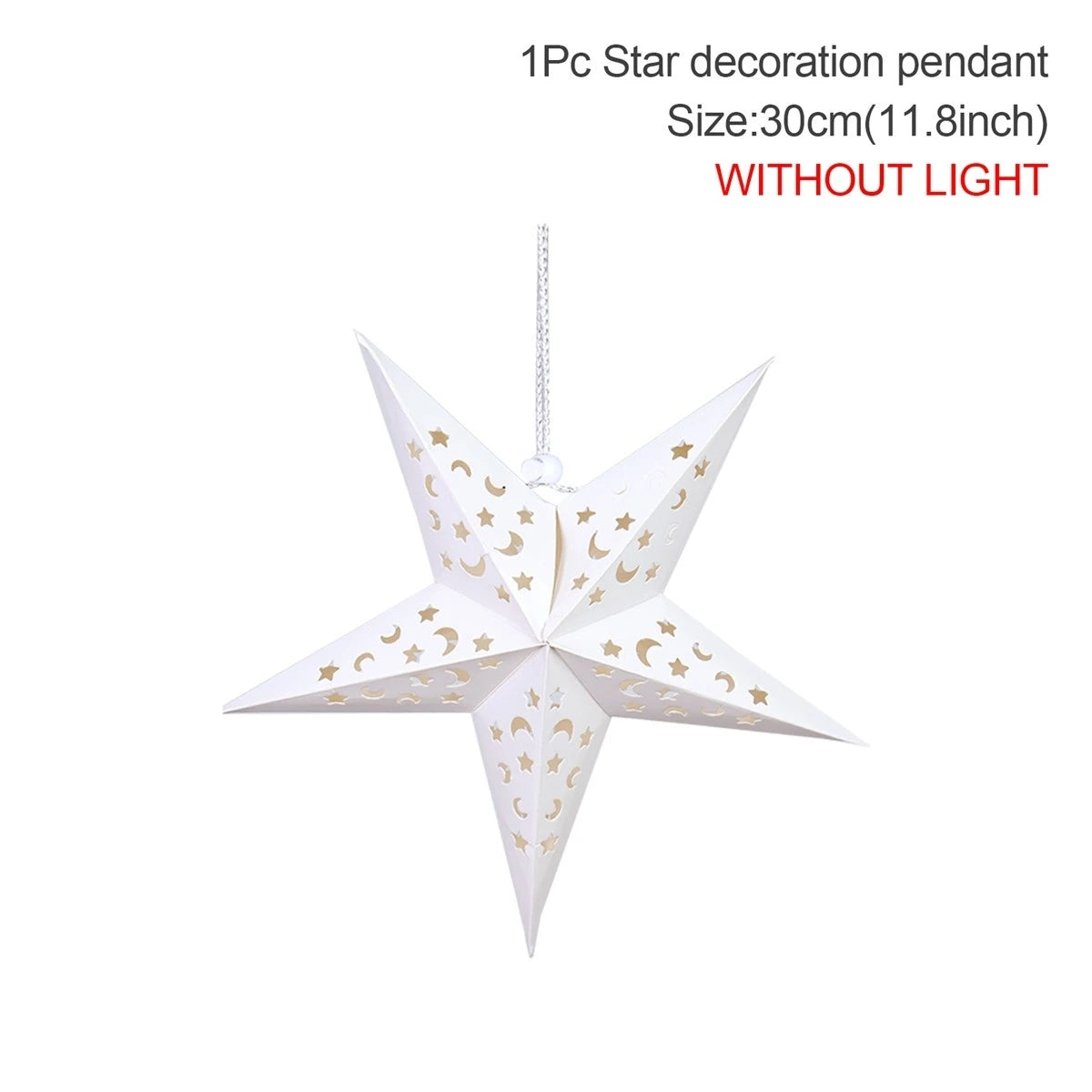 Nordic Glow – Papierstern-Lampe 2025