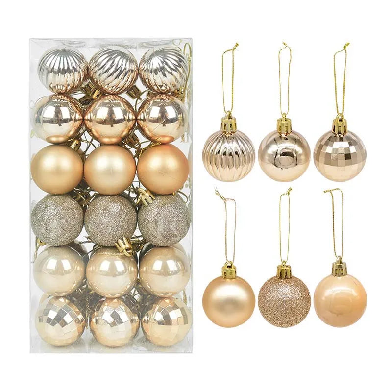 NordGlanz™ – Weihnachtskugel-Set für festliche Bäume