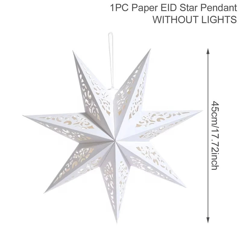 Nordic Glow – Papierstern-Lampe 2025