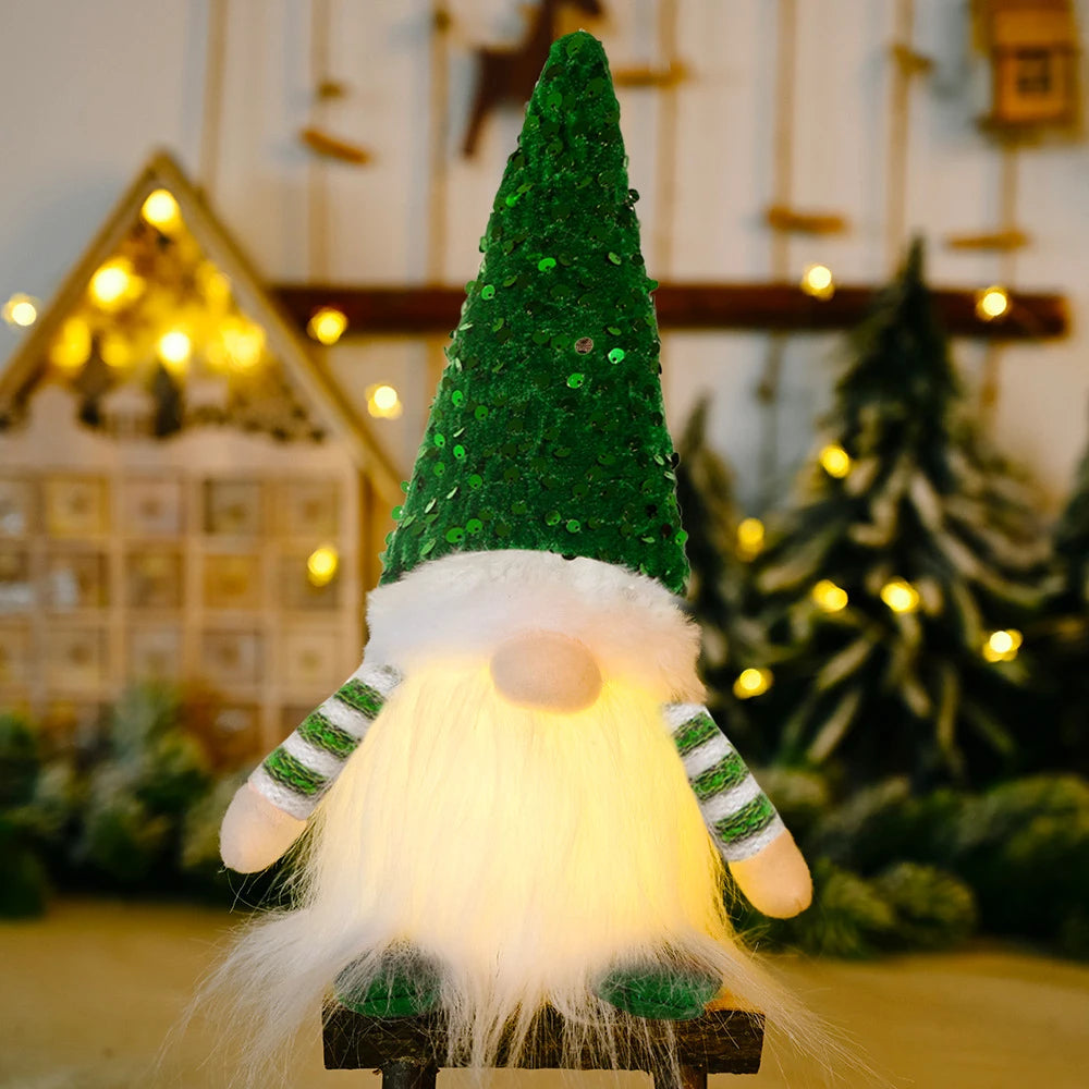 Leuchtender Wichtel – 30 cm Weihnachtsbaum-Deko & Nachtlicht